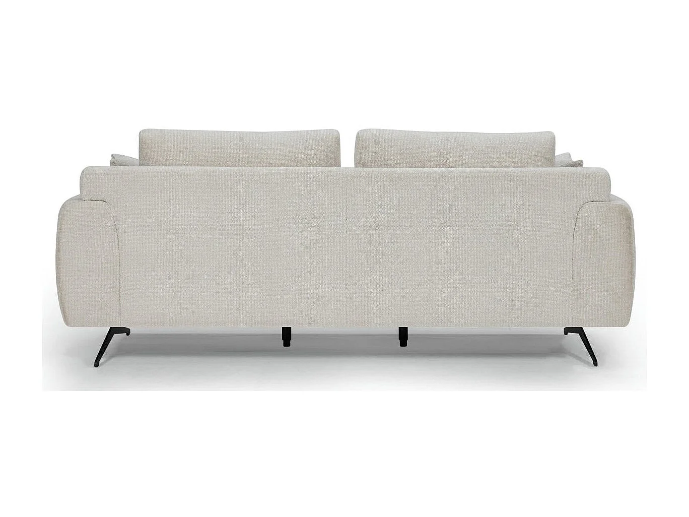 Canapé Detroit - 2 places - Tissu - Beige