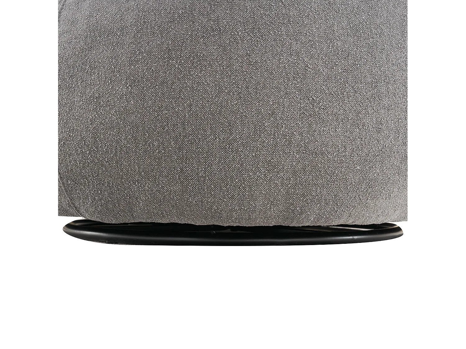 Draaibare fauteuil New York van stof - grijs