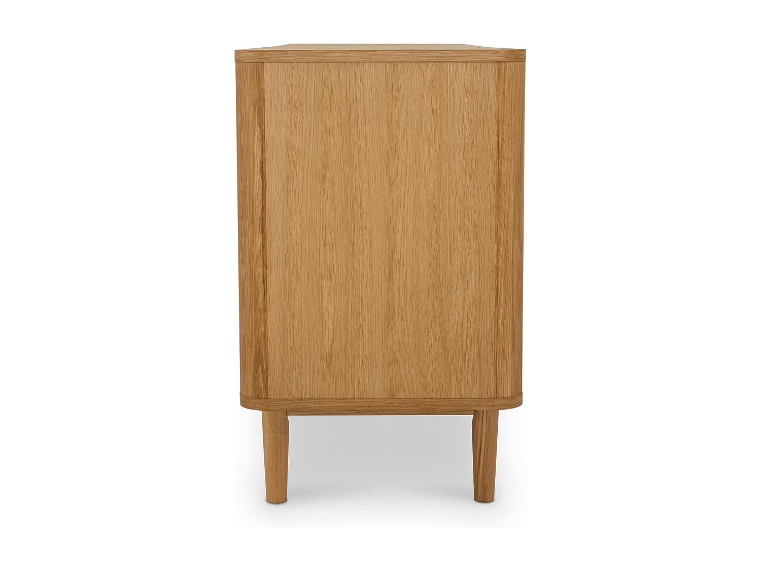 Buffet Nyborg avec 2 portes et 3 tiroirs - Chêne massif et MDF - huile naturelle