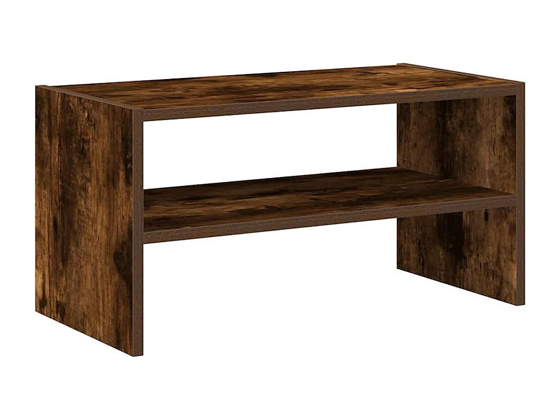 scarpiera impilabile rovere fumé 60x30x30,5 cm