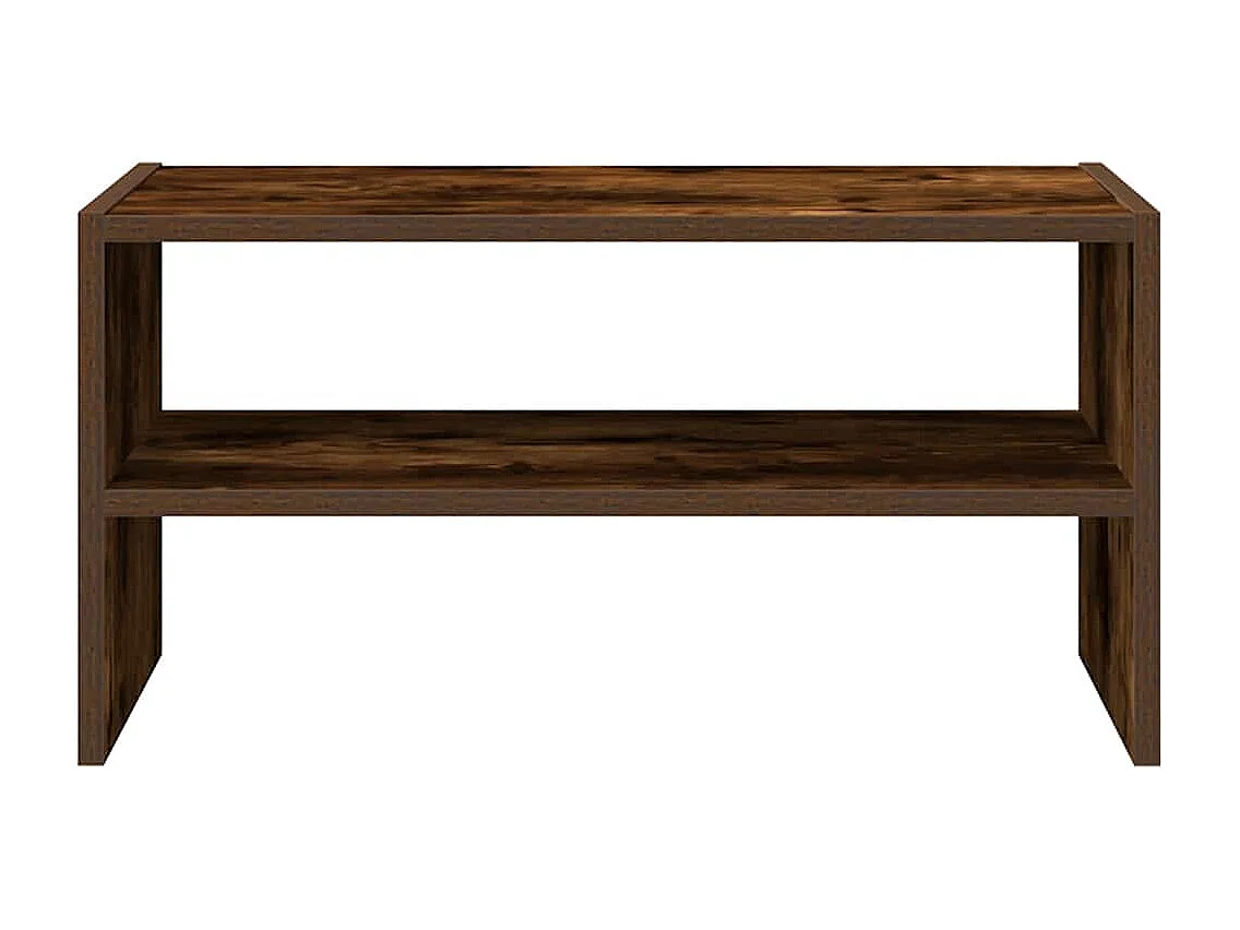 scarpiera impilabile rovere fumé 60x30x30,5 cm