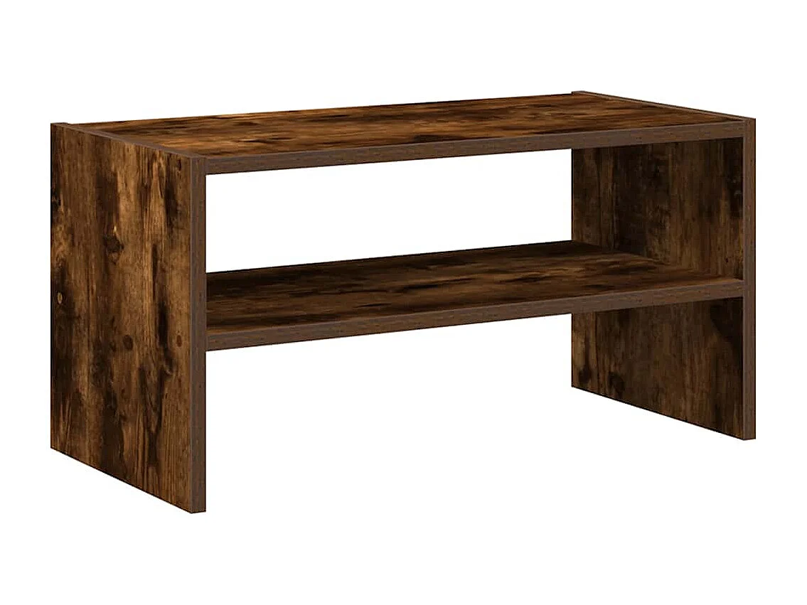 scarpiera impilabile rovere fumé 60x30x30,5 cm