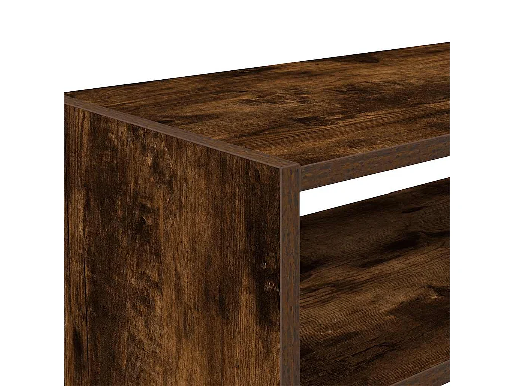 scarpiera impilabile rovere fumé 60x30x30,5 cm