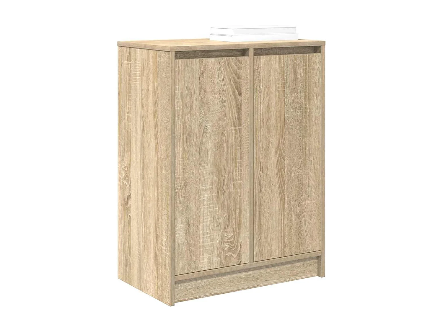 Zapatero roble sonoma 57x34x76 cm madera de ingeniería