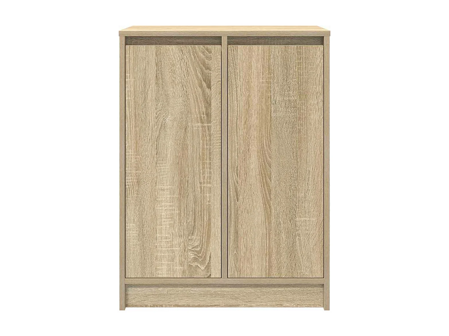 Zapatero roble sonoma 57x34x76 cm madera de ingeniería