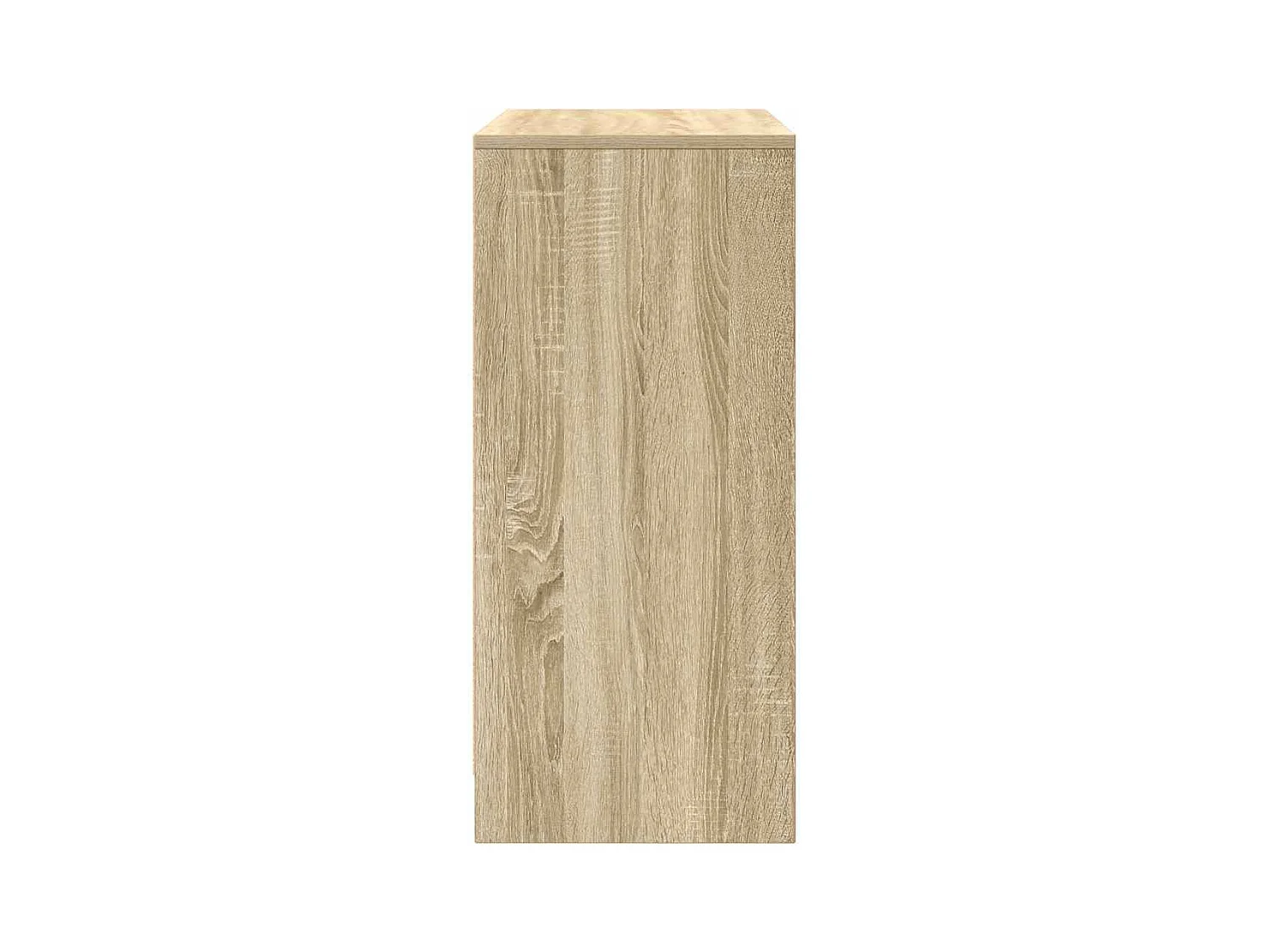 Schoenenkast sonoma eiken 57x34x76 cm bewerkt hout
