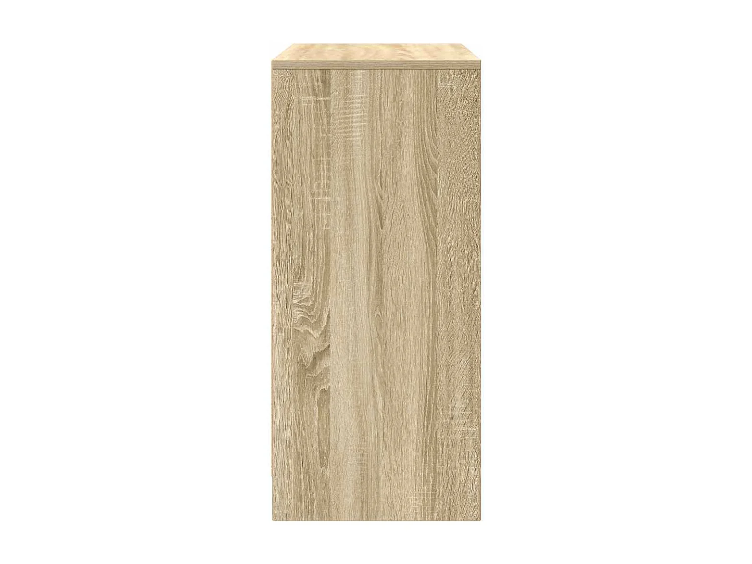 Scarpiera rovere sonoma 57x34x76 cm legno ingegnerizzato