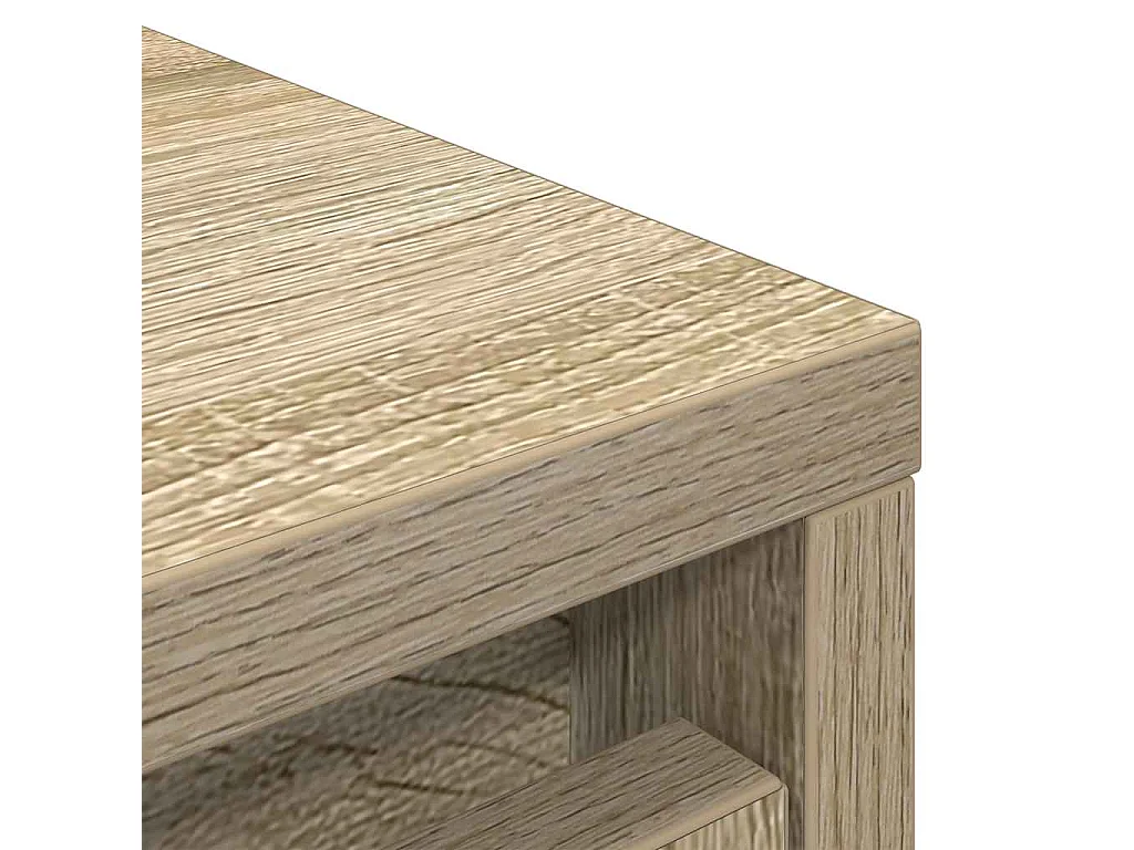 Scarpiera rovere sonoma 57x34x76 cm legno ingegnerizzato