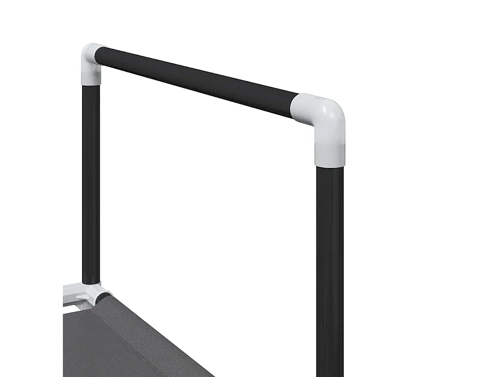 étagères chaussures 2 pcs 10niveaux 33x33x174cm tissu non-tissé