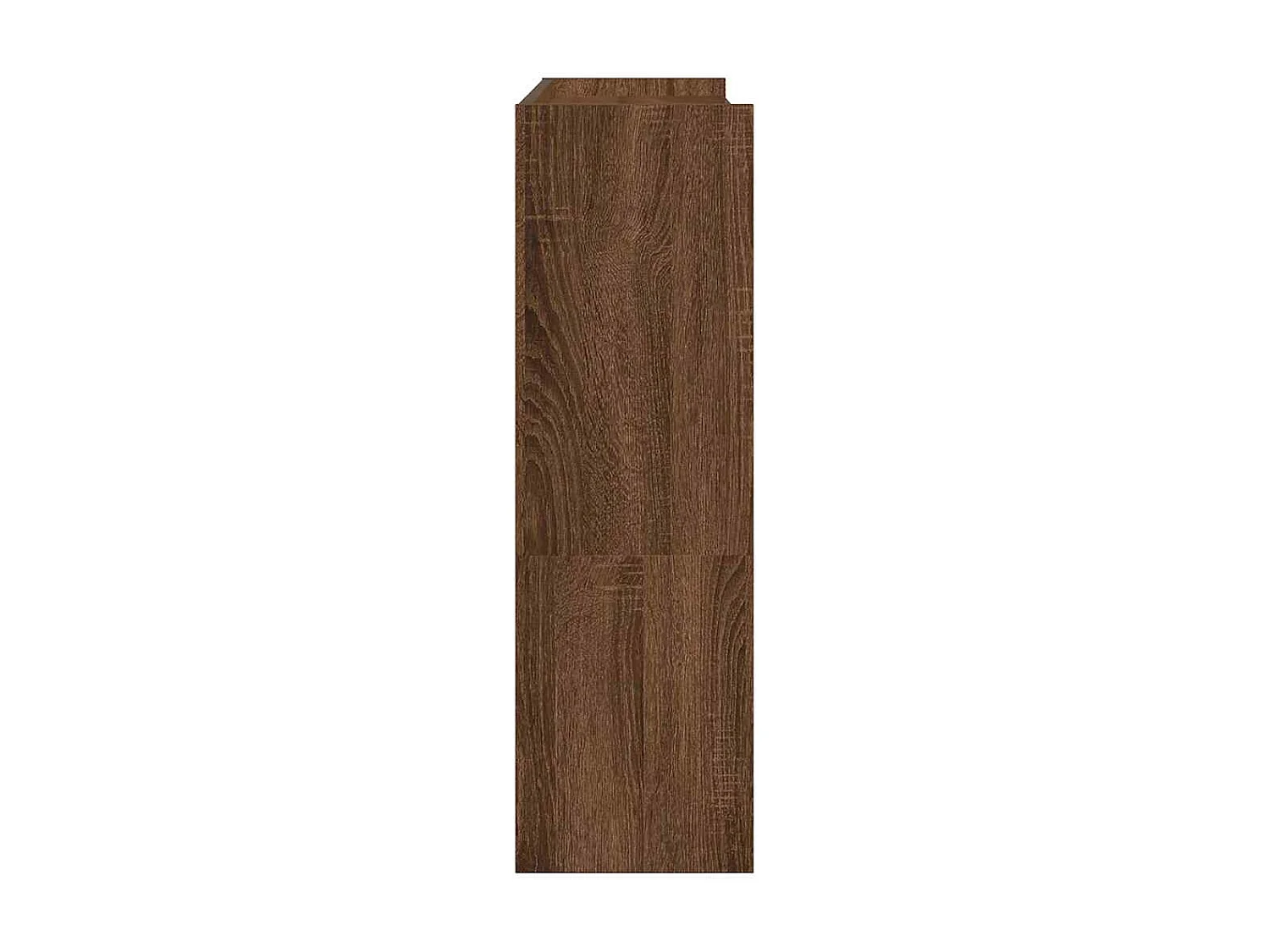 schoenenrek eiken bruin 80x25x81 cm bewerkt hout