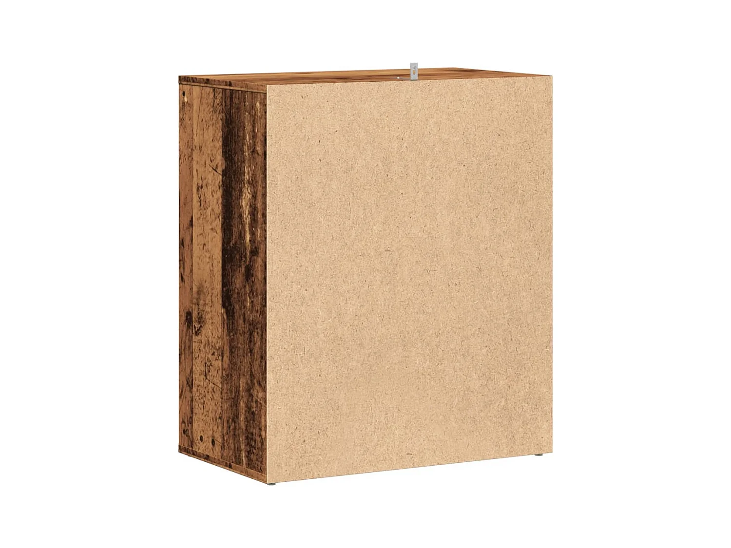 Oude houten schoenenkast 60x35x70 cm bewerkt hout