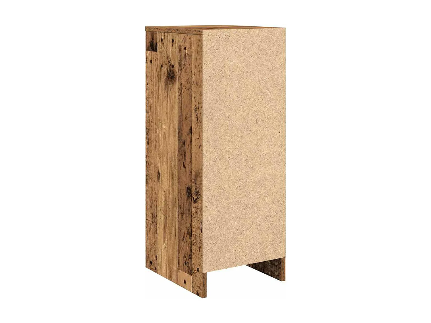 Armoire à chaussures vieux bois 29,5x34x76 cm bois ingénierie