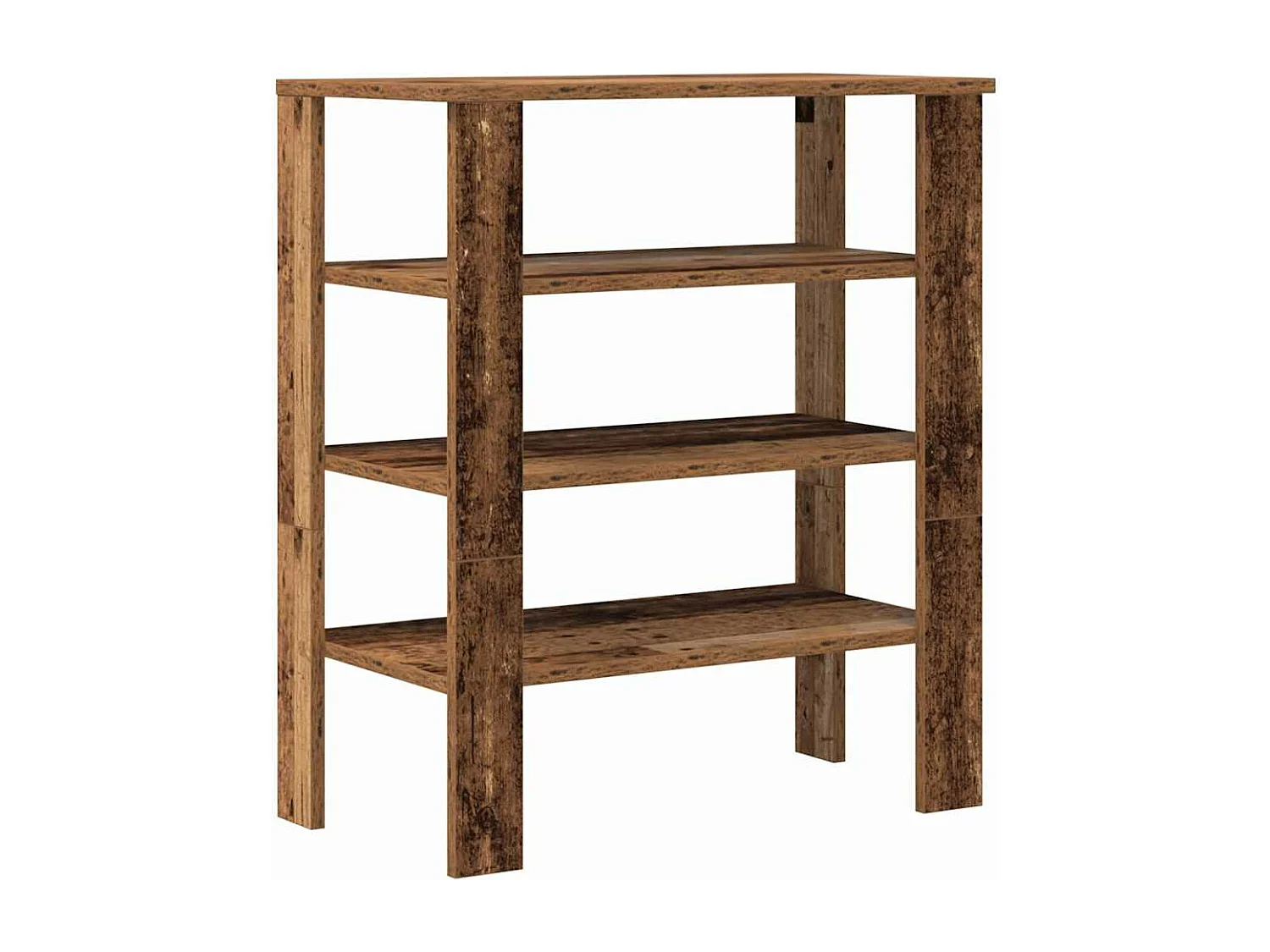 Schuhregal Altholz 61x32x70 cm Holzwerkstoff