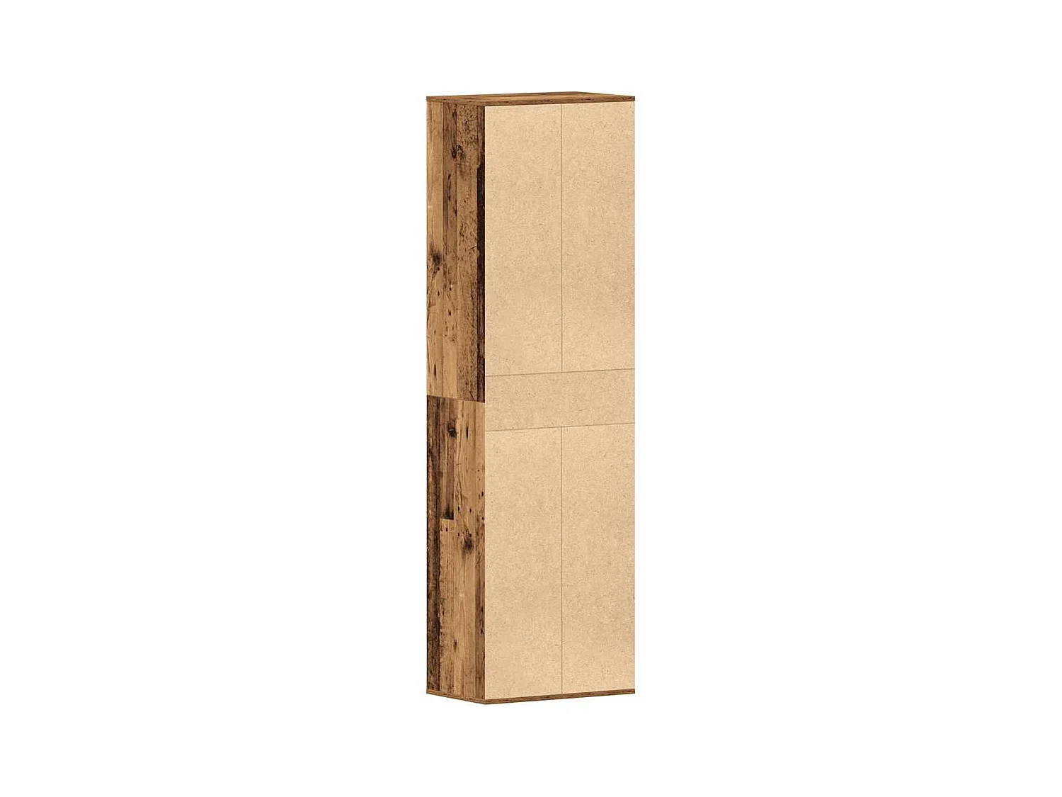 Altholz Schuhschrank 54x34x183 cm Holzwerkstoff