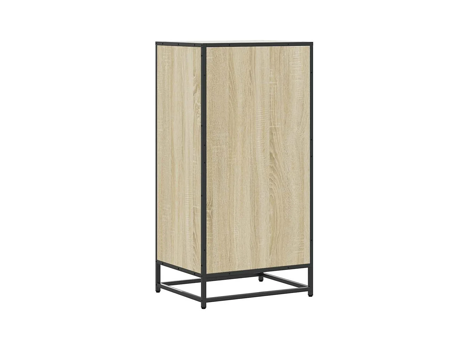 sonoma eiken schoenenrek 48x38x97,5 cm bewerkt hout