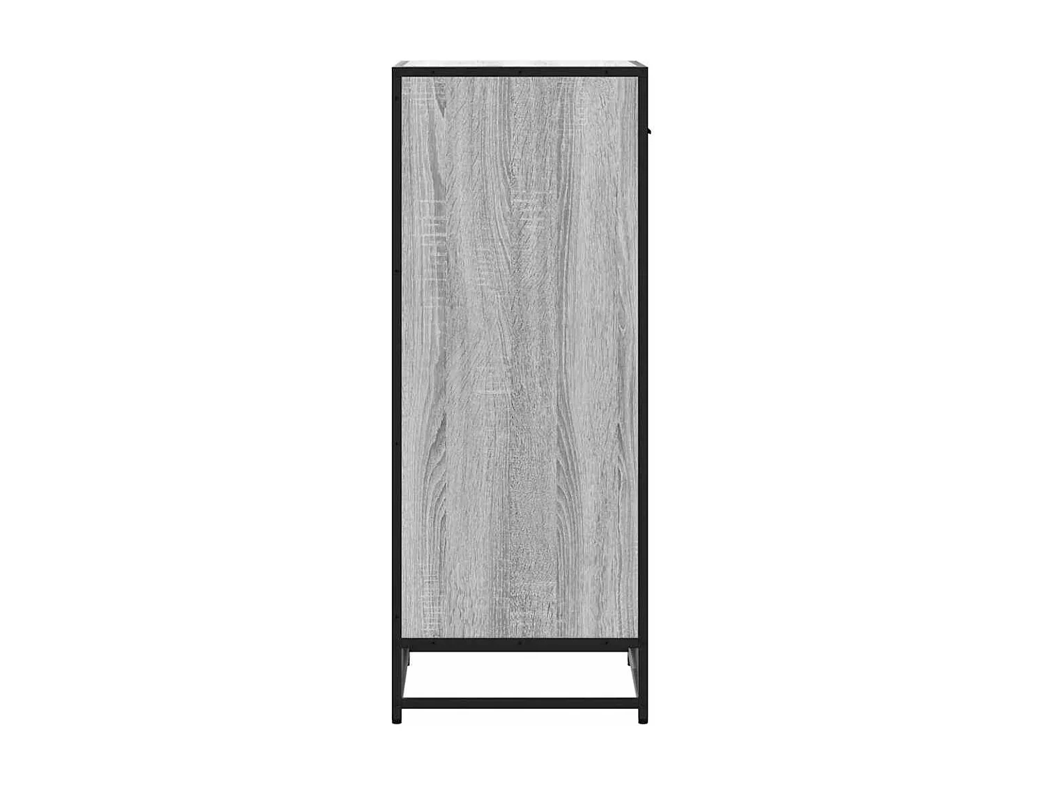 scarpiera grigia sonoma 48x38x97,5 cm in legno ingegnerizzato