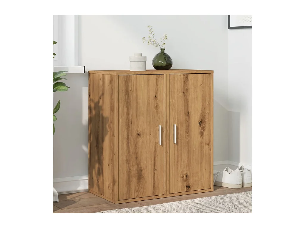 2 stuks schoenenkasten eikenhouten ambachtelijke bewerkte houtsoorten