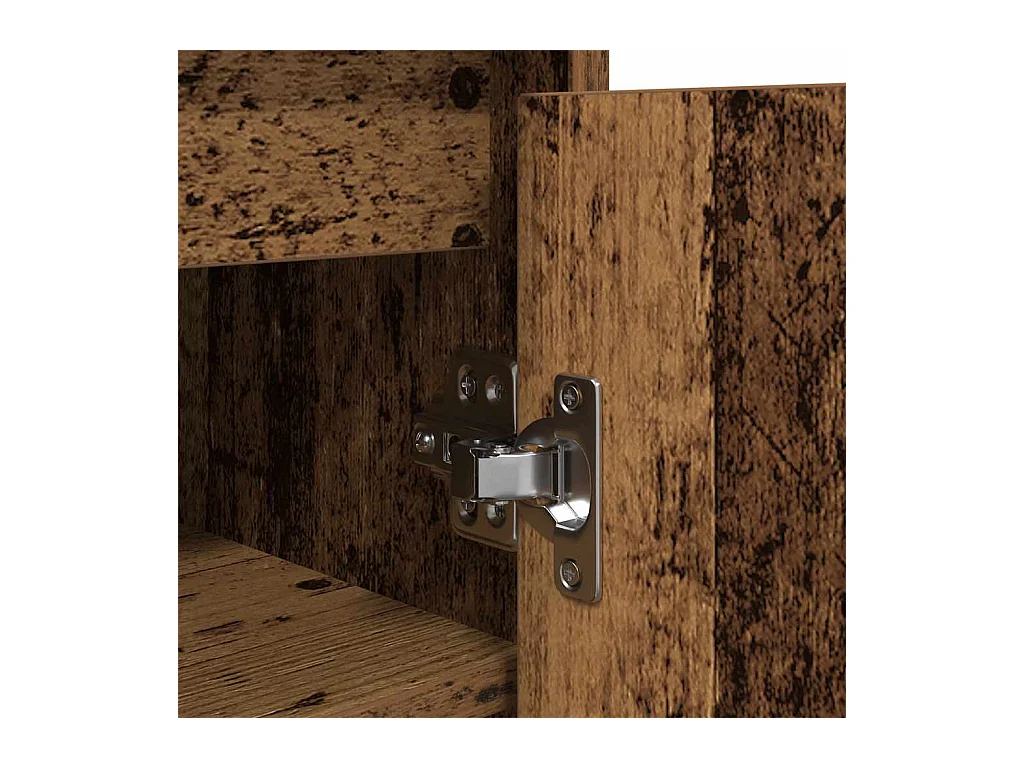 Vecchia scarpiera in legno 57x34x76 cm in legno ingegnerizzato