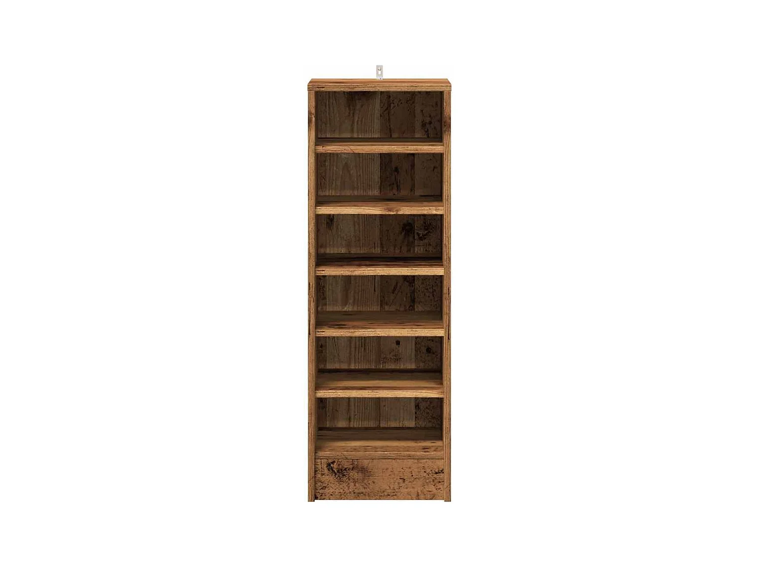 Schoenenkast oud hout 32x35x92 cm bewerkt hout