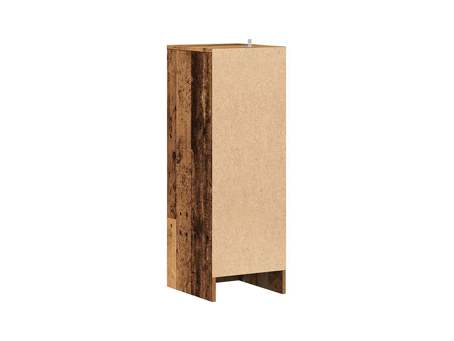 Schoenenkast oud hout 32x35x92 cm bewerkt hout