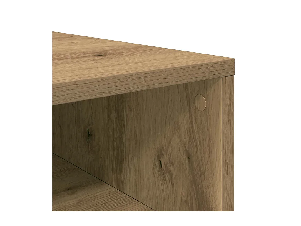 schoenenrek eikenhouten ambachtelijk bewerkt hout