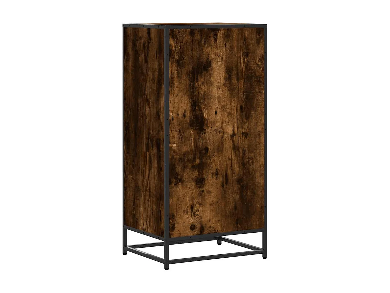 scarpiera rovere fumé 48x38x97,5 cm legno ingegnerizzato