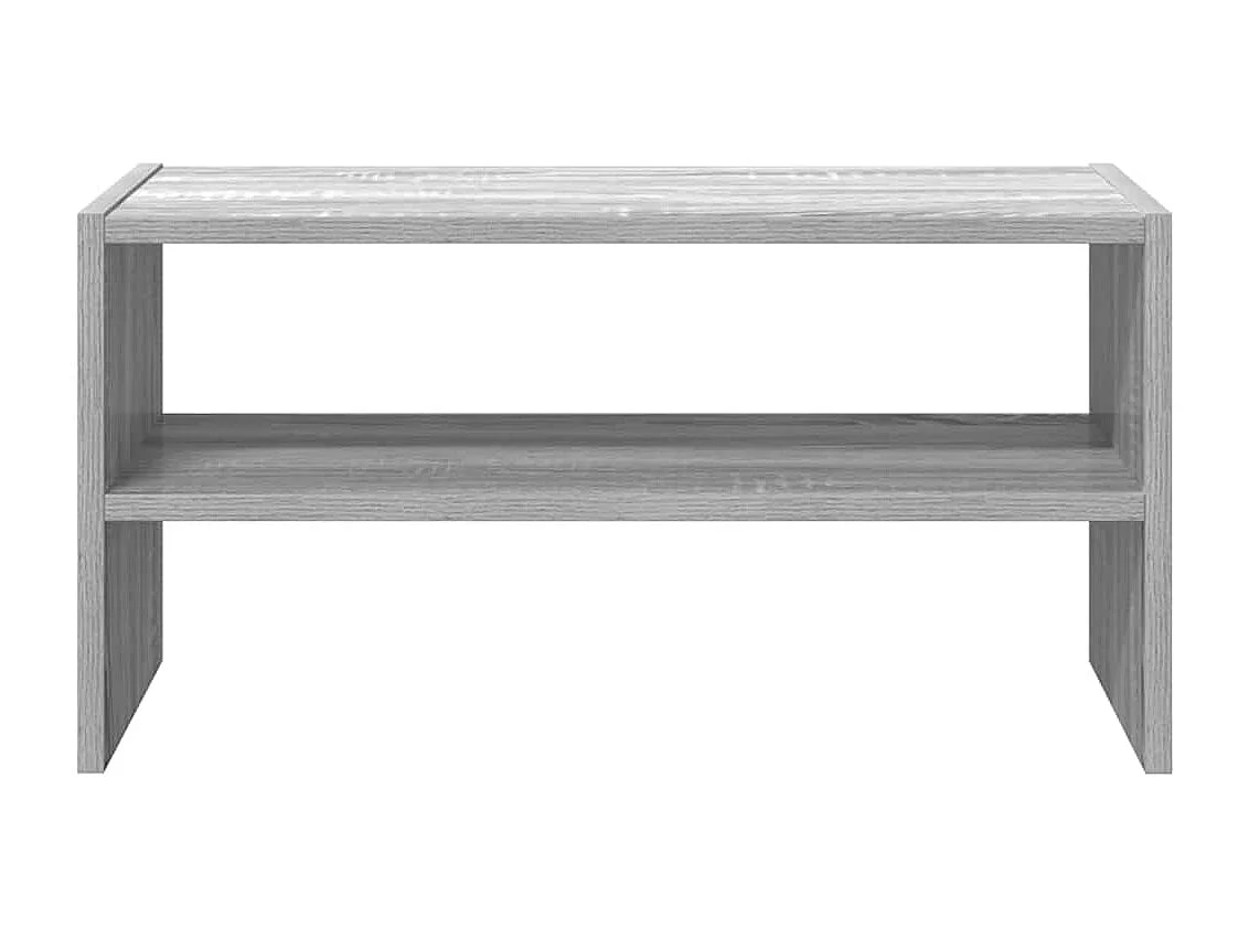 Zapatero apilable sonoma gris 60x30x30,5 cm