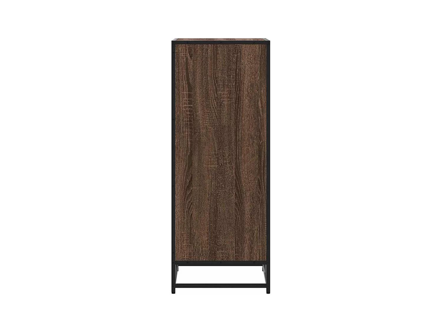 schoenenrek eiken bruin 48x38x97,5 cm bewerkt hout