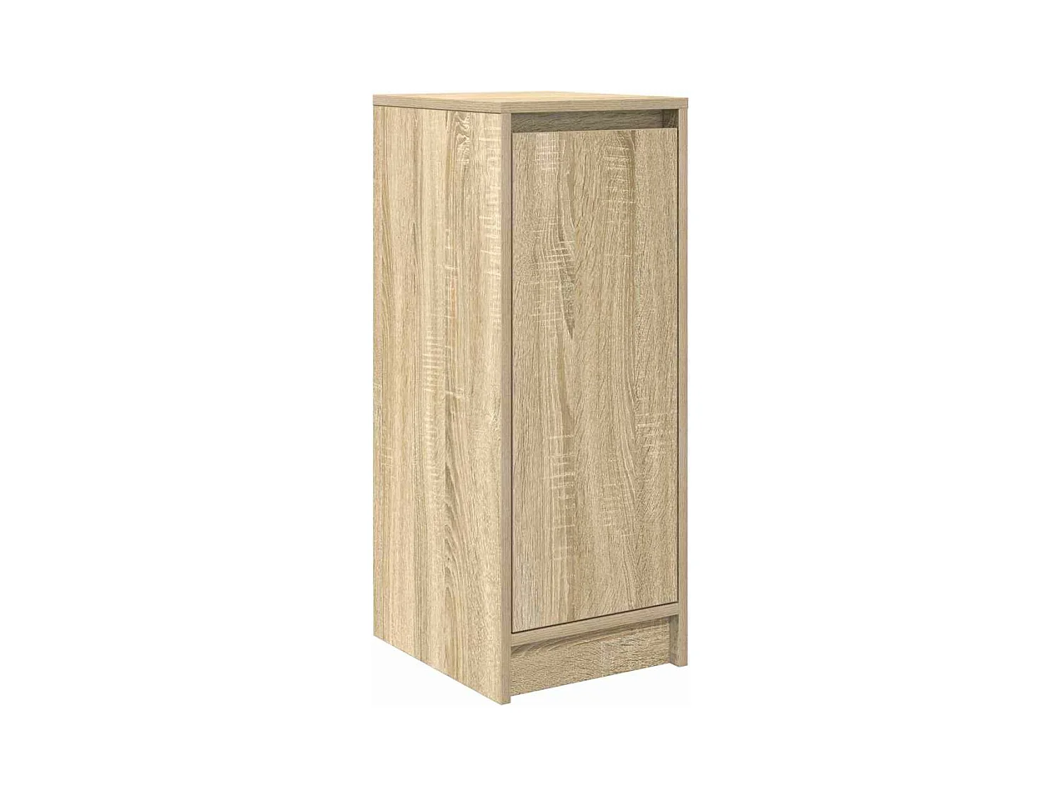 Sonoma eiken schoenenkast 29,5x34x76 cm bewerkt hout