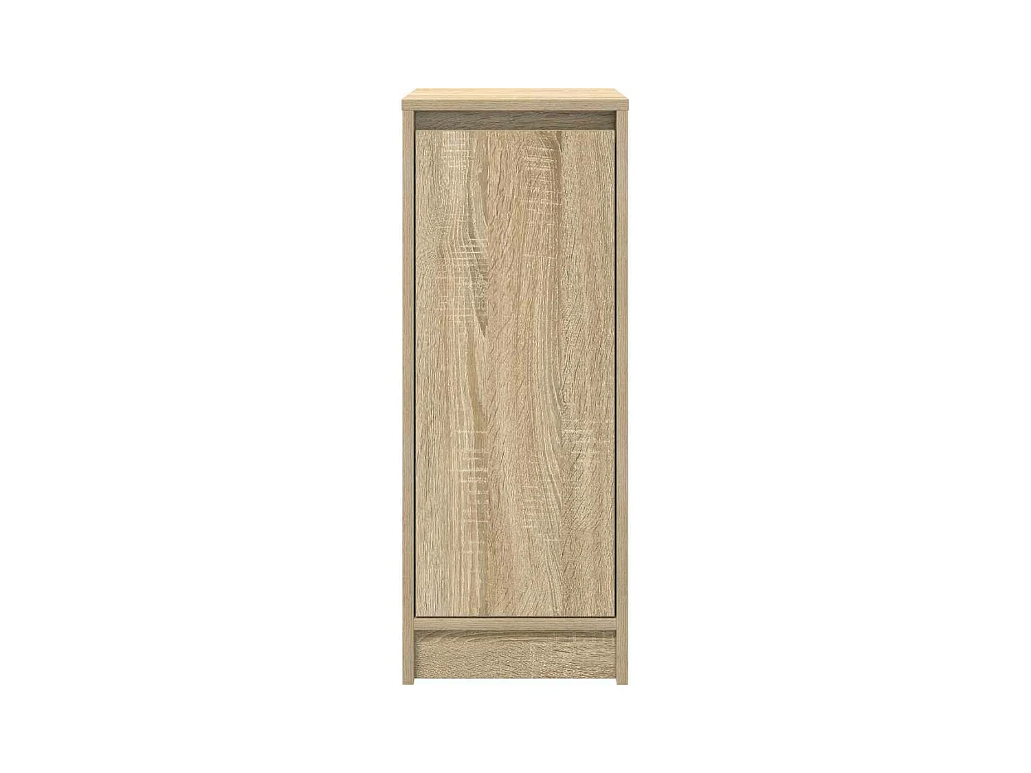 Sonoma eiken schoenenkast 29,5x34x76 cm bewerkt hout