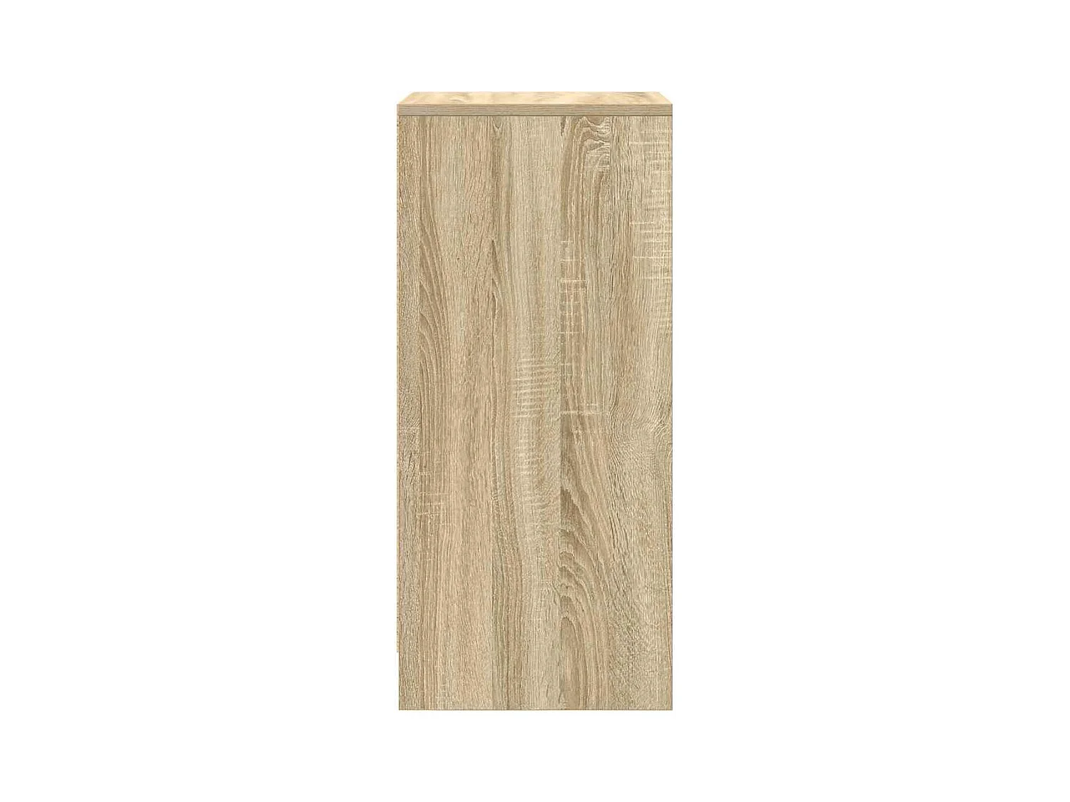 Sonoma eiken schoenenkast 29,5x34x76 cm bewerkt hout