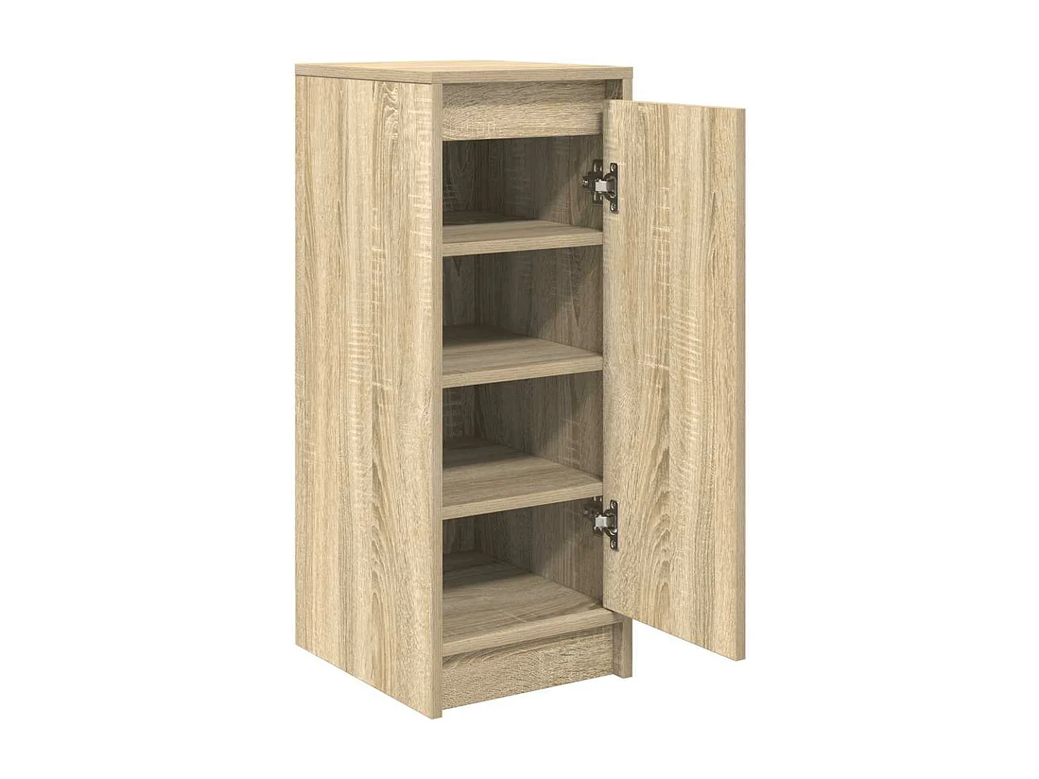 Armoire à chaussures chêne sonoma 29,5x34x76 cm bois ingénierie