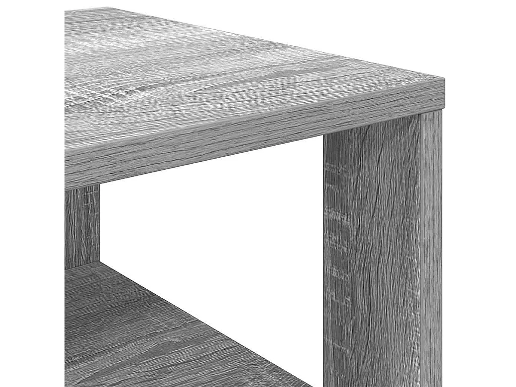 Zapatero sonoma gris 61x32x70 cm madera de ingeniería