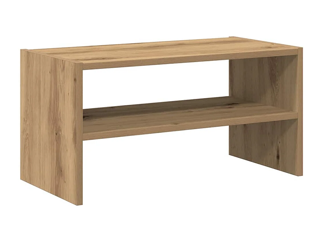 Scarpiera impilabile artigianale rovere 60x30x30,5 cm