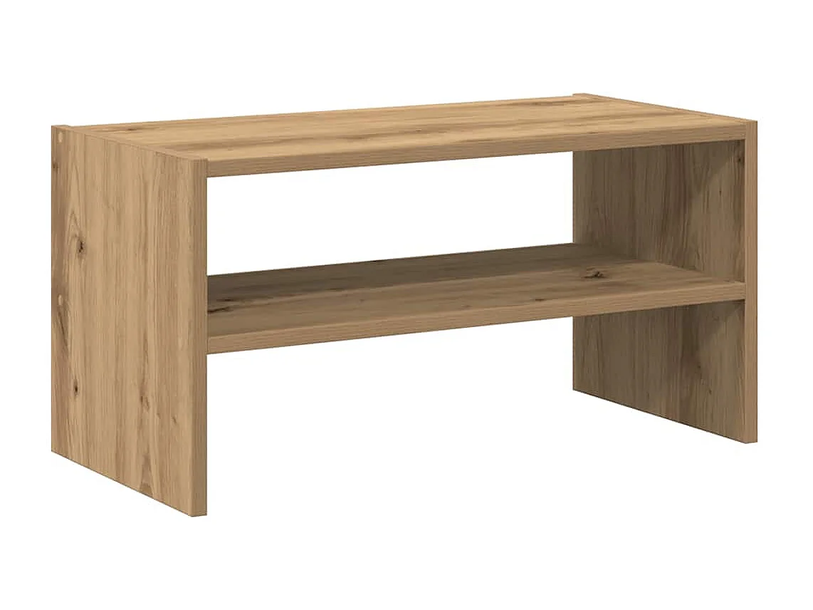 Scarpiera impilabile artigianale rovere 60x30x30,5 cm