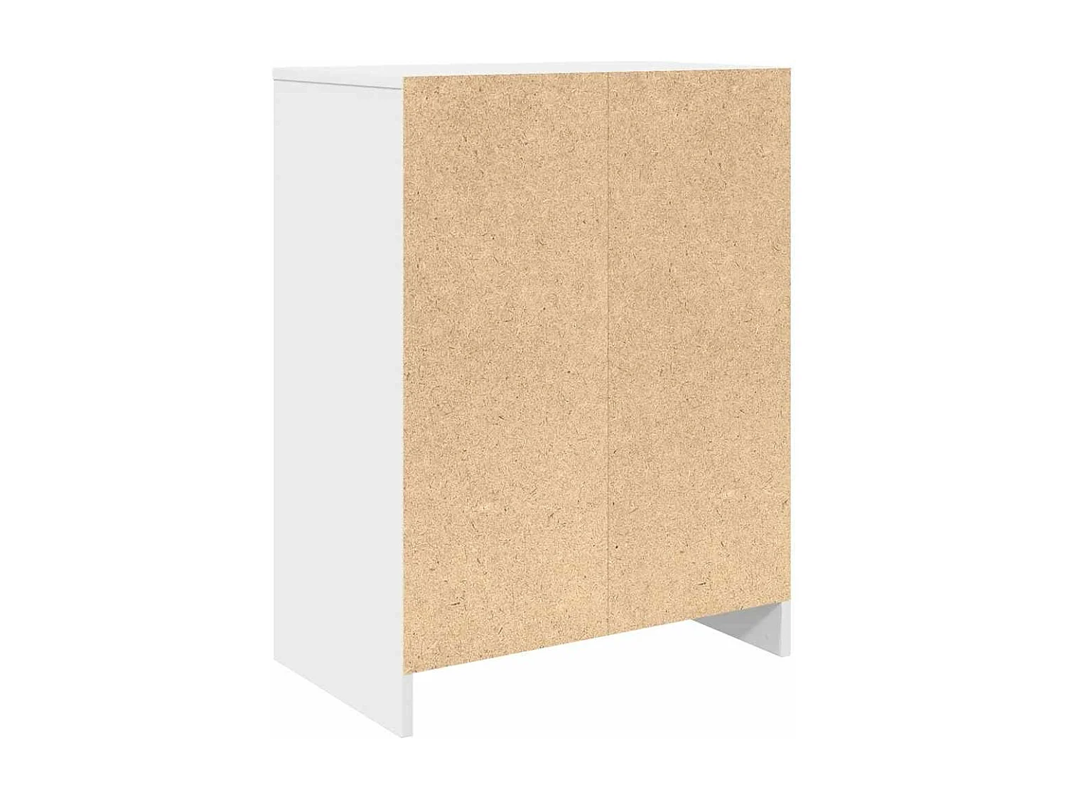 Armoire à chaussures blanc 57x34x76 cm bois d'ingénierie