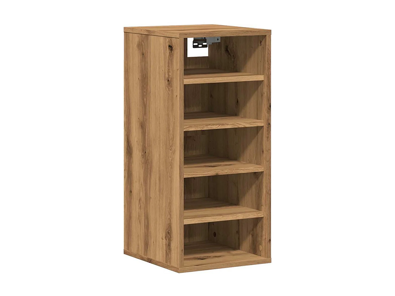 Armoires à chaussures 2 pcs chêne artisanal bois d'ingénierie