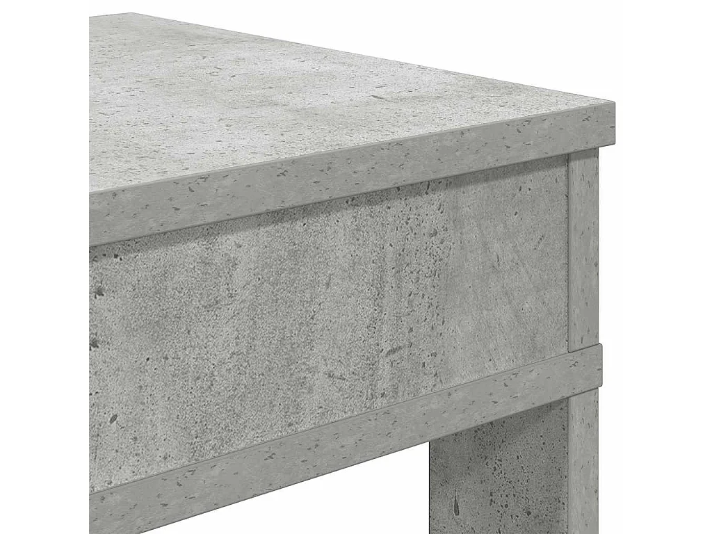 Zapatero gris hormigón 60x30x98 cm madera de ingeniería