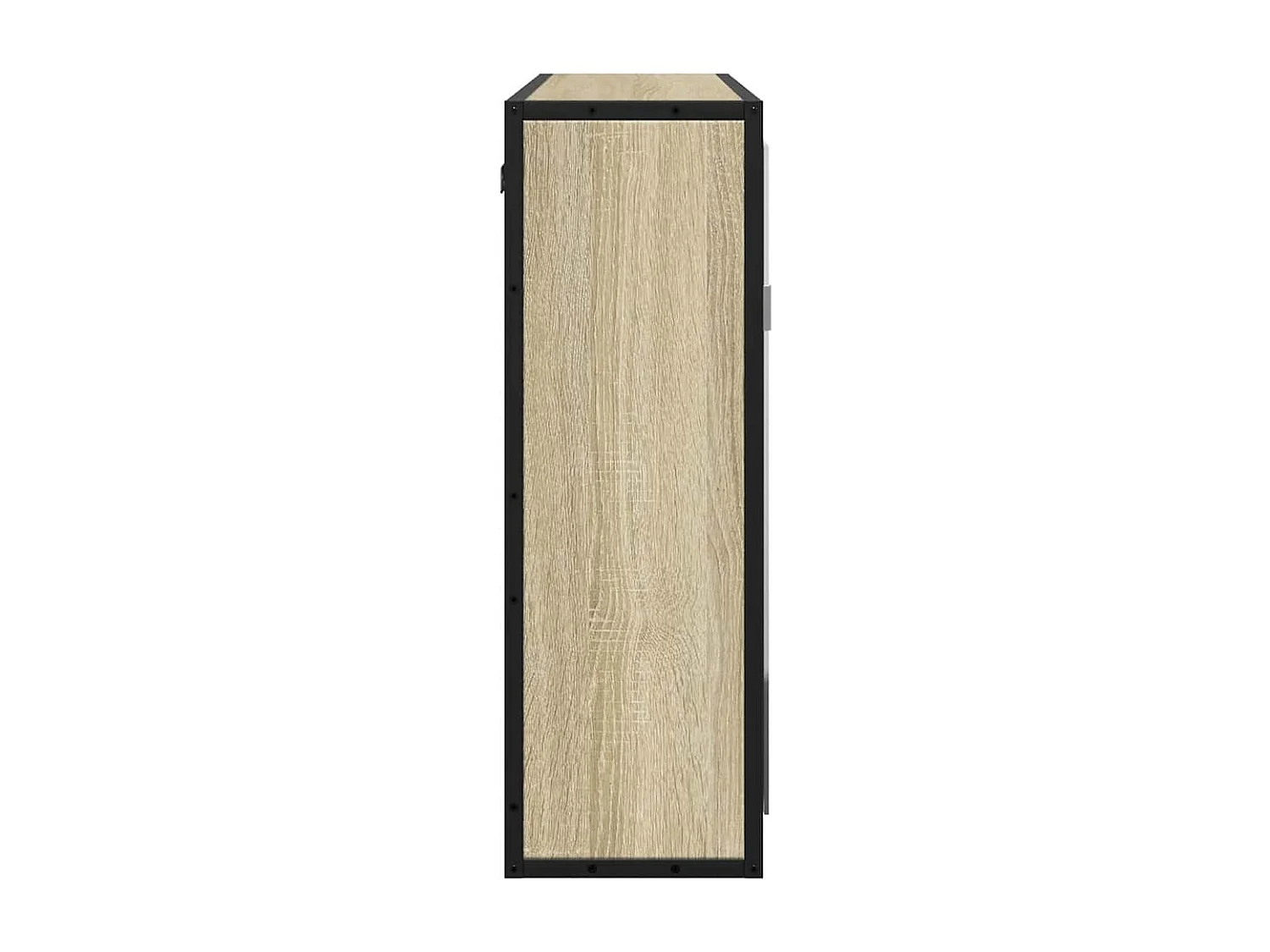 Armoire à miroir de salle de bain chêne sonoma bois ingénierie