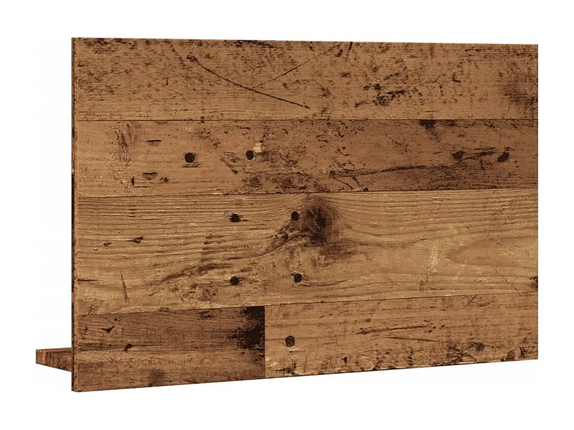 Armoire à miroir de salle de bain vieux bois bois d'ingénierie