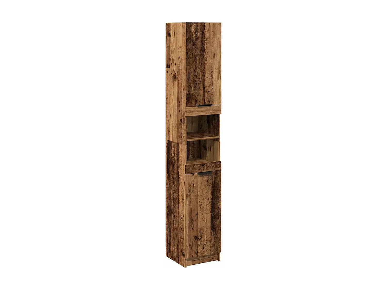 Armoire de salle de bain vieux bois bois d'ingénierie