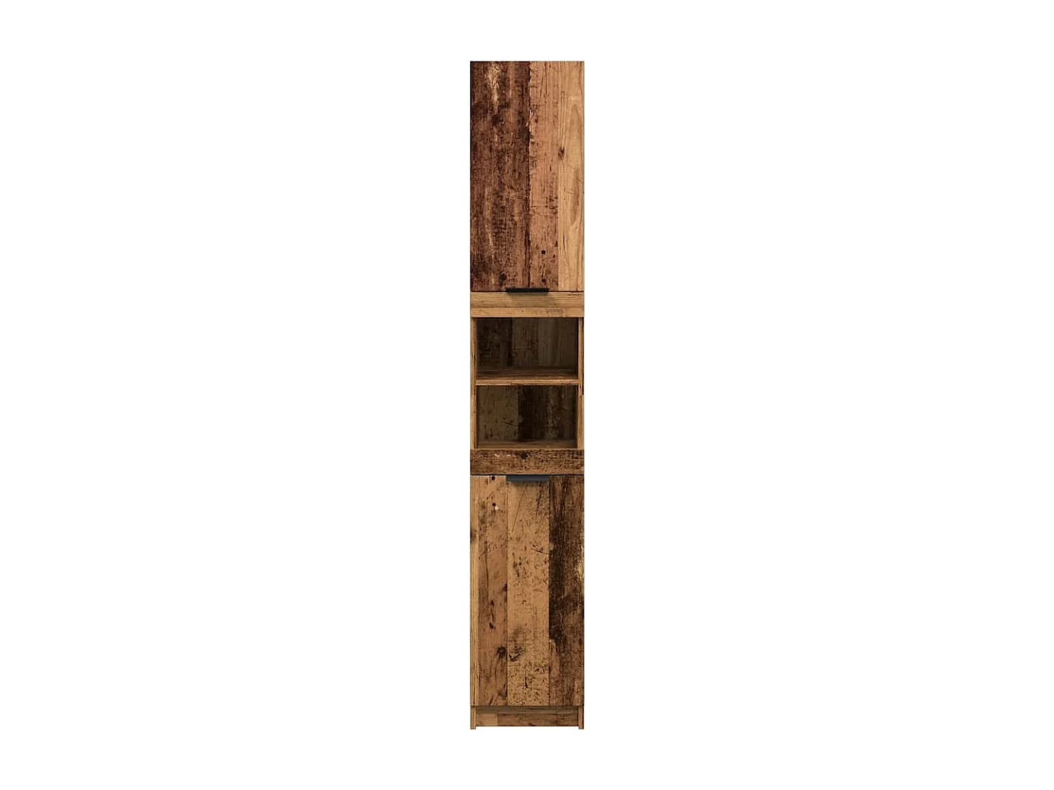 Armoire de salle de bain vieux bois bois d'ingénierie