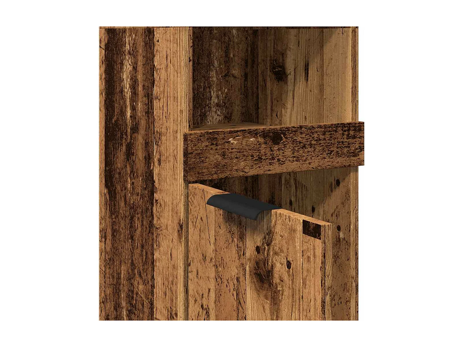 Armoire de salle de bain vieux bois bois d'ingénierie