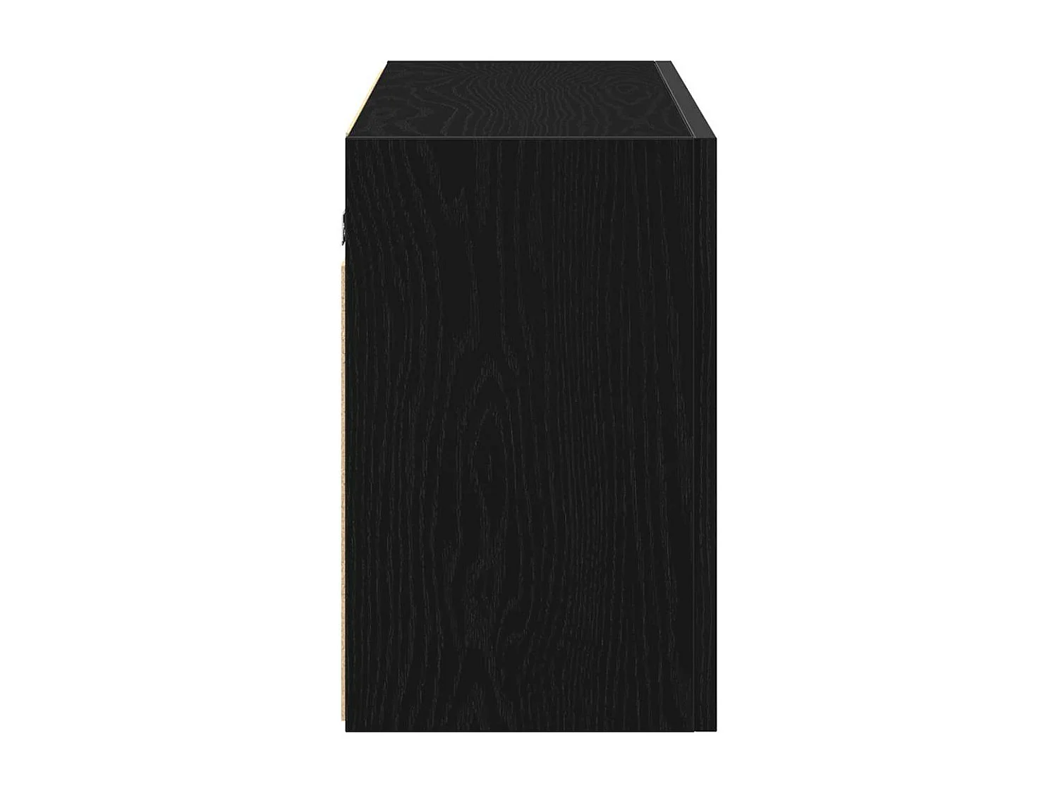 Armoire murale de bain noir 100x25x40 cm bois d'ingénierie