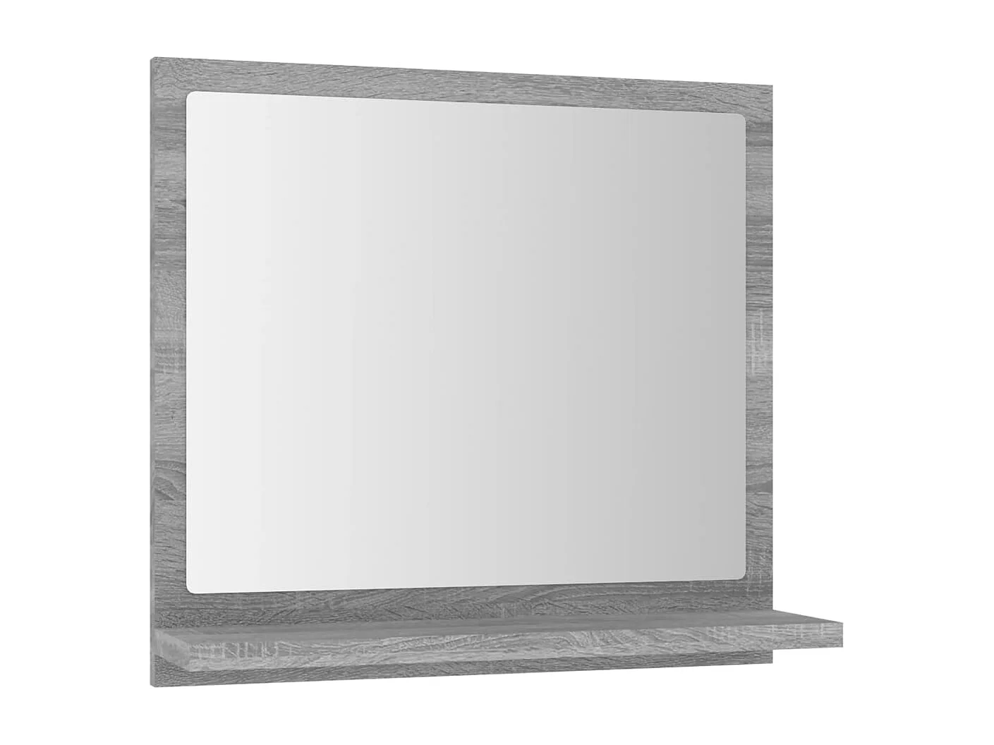 Miroir de bain Sonoma gris 40x10,5x37 cm Bois d'ingénierie