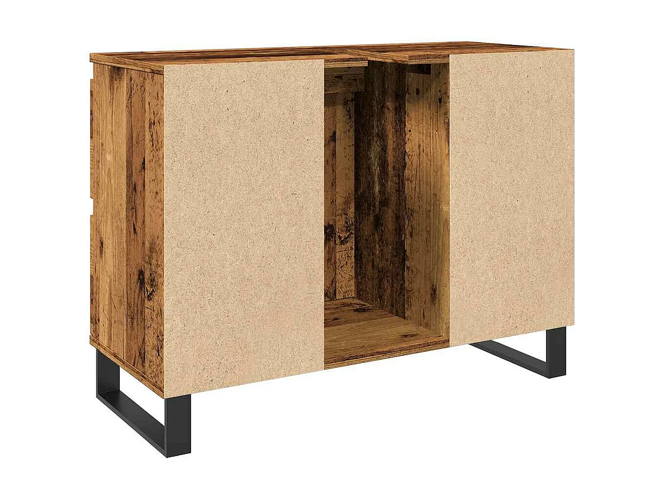 Mobile bagno legno vecchio 80x33x60 cm legno ingegnerizzato