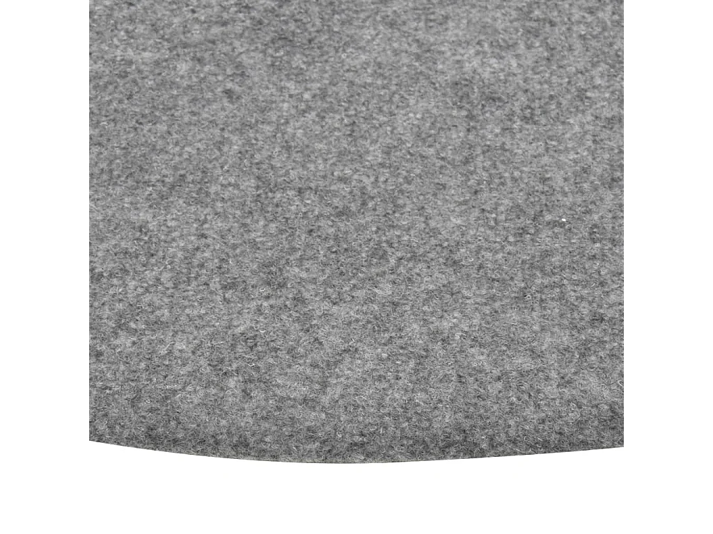 Gazon artificiel avec picots Dia.130 cm Gris Rond