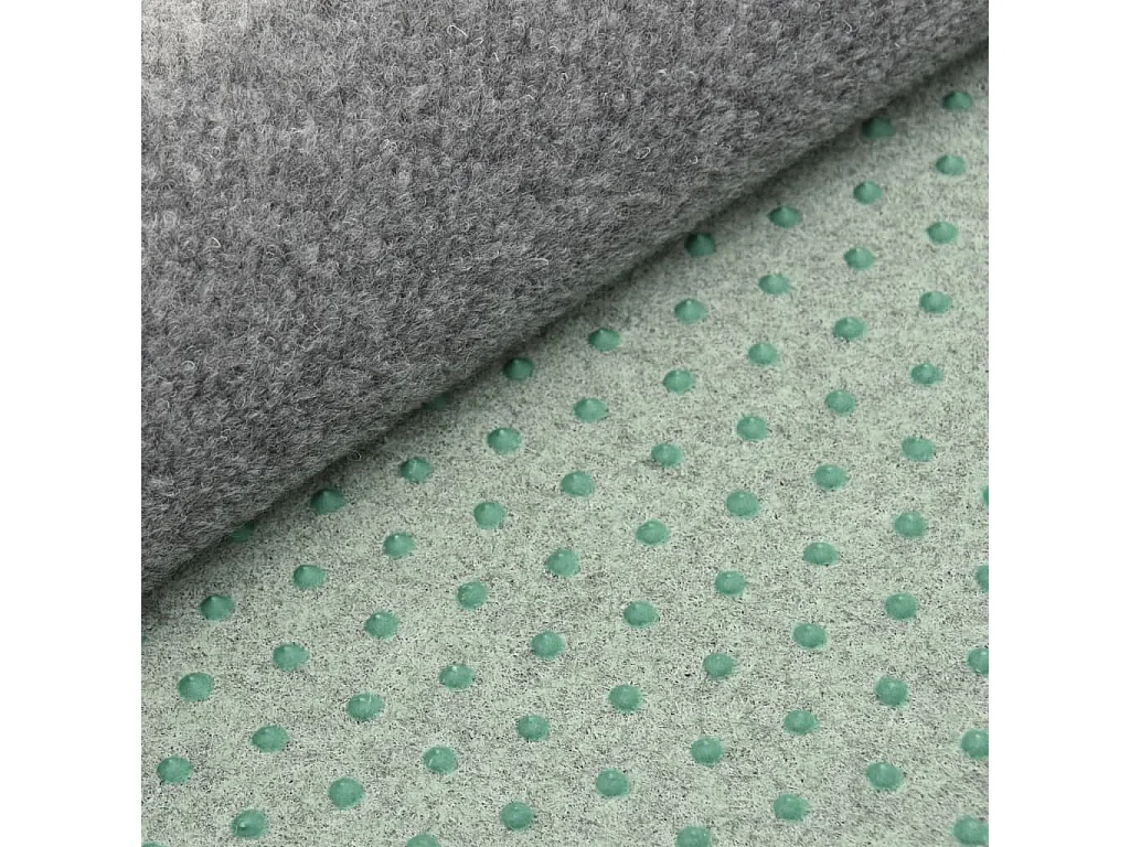 Gazon artificiel avec picots Dia.130 cm Gris Rond