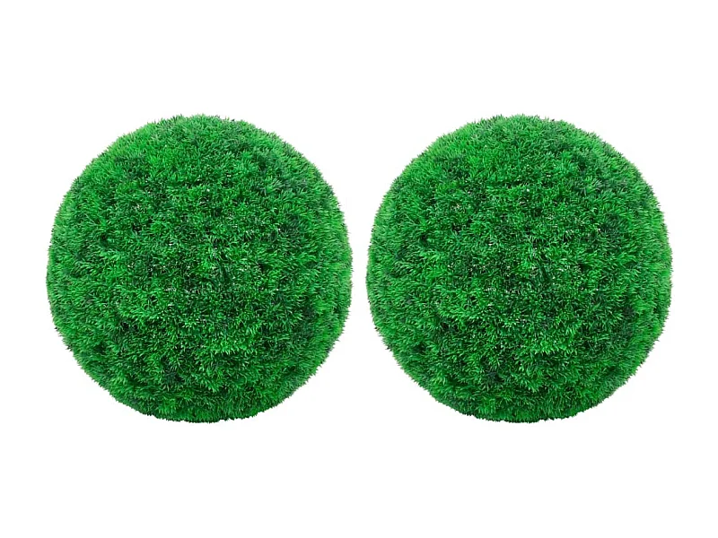 Boules de buis artificielles 2 pcs 52 cm