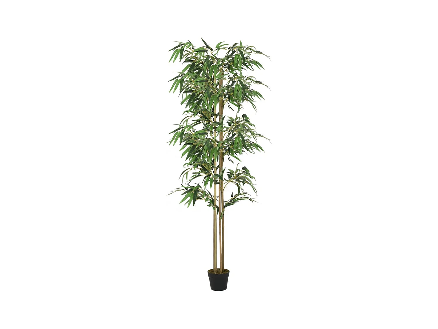 Bambou artificiel 1216 feuilles 180 cm vert
